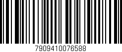Código de barras (EAN, GTIN, SKU, ISBN): '7909410076588'