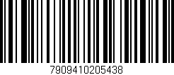 Código de barras (EAN, GTIN, SKU, ISBN): '7909410205438'
