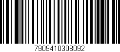 Código de barras (EAN, GTIN, SKU, ISBN): '7909410308092'