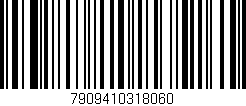 Código de barras (EAN, GTIN, SKU, ISBN): '7909410318060'