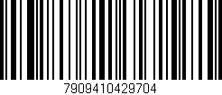 Código de barras (EAN, GTIN, SKU, ISBN): '7909410429704'