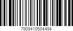 Código de barras (EAN, GTIN, SKU, ISBN): '7909410504494'