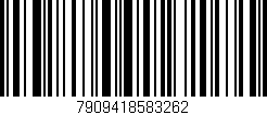 Código de barras (EAN, GTIN, SKU, ISBN): '7909418583262'