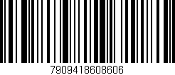 Código de barras (EAN, GTIN, SKU, ISBN): '7909418608606'