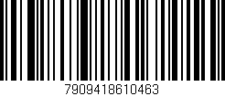 Código de barras (EAN, GTIN, SKU, ISBN): '7909418610463'