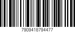 Código de barras (EAN, GTIN, SKU, ISBN): '7909418794477'