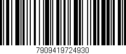 Código de barras (EAN, GTIN, SKU, ISBN): '7909419724930'
