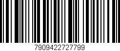 Código de barras (EAN, GTIN, SKU, ISBN): '7909422727799'