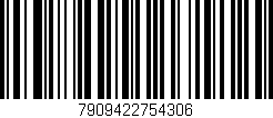 Código de barras (EAN, GTIN, SKU, ISBN): '7909422754306'
