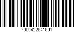 Código de barras (EAN, GTIN, SKU, ISBN): '7909422841891'