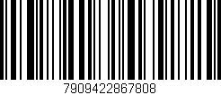 Código de barras (EAN, GTIN, SKU, ISBN): '7909422867808'