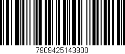 Código de barras (EAN, GTIN, SKU, ISBN): '7909425143800'