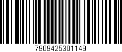Código de barras (EAN, GTIN, SKU, ISBN): '7909425301149'