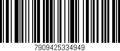 Código de barras (EAN, GTIN, SKU, ISBN): '7909425334949'