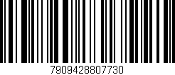 Código de barras (EAN, GTIN, SKU, ISBN): '7909428807730'