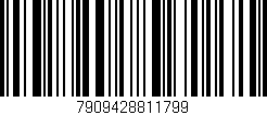 Código de barras (EAN, GTIN, SKU, ISBN): '7909428811799'