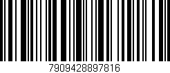 Código de barras (EAN, GTIN, SKU, ISBN): '7909428897816'