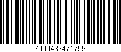 Código de barras (EAN, GTIN, SKU, ISBN): '7909433471759'