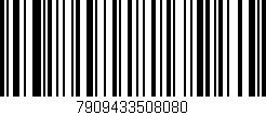 Código de barras (EAN, GTIN, SKU, ISBN): '7909433508080'