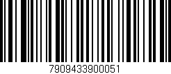Código de barras (EAN, GTIN, SKU, ISBN): '7909433900051'