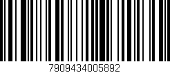 Código de barras (EAN, GTIN, SKU, ISBN): '7909434005892'