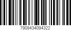 Código de barras (EAN, GTIN, SKU, ISBN): '7909434094322'