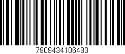 Código de barras (EAN, GTIN, SKU, ISBN): '7909434106483'