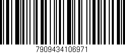 Código de barras (EAN, GTIN, SKU, ISBN): '7909434106971'
