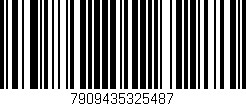 Código de barras (EAN, GTIN, SKU, ISBN): '7909435325487'