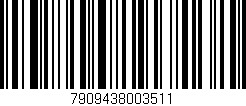 Código de barras (EAN, GTIN, SKU, ISBN): '7909438003511'