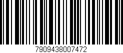 Código de barras (EAN, GTIN, SKU, ISBN): '7909438007472'