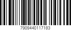 Código de barras (EAN, GTIN, SKU, ISBN): '7909440117183'