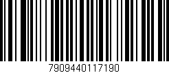 Código de barras (EAN, GTIN, SKU, ISBN): '7909440117190'