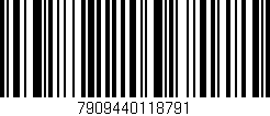 Código de barras (EAN, GTIN, SKU, ISBN): '7909440118791'
