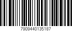 Código de barras (EAN, GTIN, SKU, ISBN): '7909440135187'