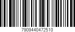 Código de barras (EAN, GTIN, SKU, ISBN): '7909440472510'