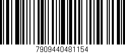 Código de barras (EAN, GTIN, SKU, ISBN): '7909440481154'