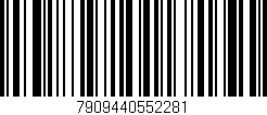 Código de barras (EAN, GTIN, SKU, ISBN): '7909440552281'