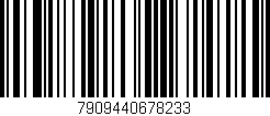 Código de barras (EAN, GTIN, SKU, ISBN): '7909440678233'
