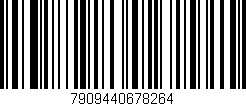 Código de barras (EAN, GTIN, SKU, ISBN): '7909440678264'