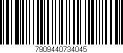 Código de barras (EAN, GTIN, SKU, ISBN): '7909440734045'