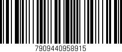 Código de barras (EAN, GTIN, SKU, ISBN): '7909440958915'