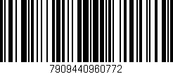 Código de barras (EAN, GTIN, SKU, ISBN): '7909440960772'