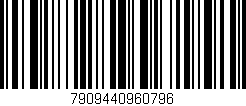 Código de barras (EAN, GTIN, SKU, ISBN): '7909440960796'