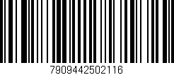 Código de barras (EAN, GTIN, SKU, ISBN): '7909442502116'