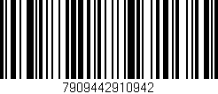 Código de barras (EAN, GTIN, SKU, ISBN): '7909442910942'