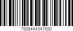 Código de barras (EAN, GTIN, SKU, ISBN): '7909444347500'