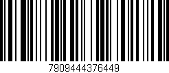 Código de barras (EAN, GTIN, SKU, ISBN): '7909444376449'