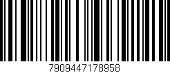 Código de barras (EAN, GTIN, SKU, ISBN): '7909447178958'