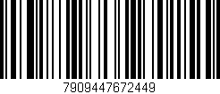 Código de barras (EAN, GTIN, SKU, ISBN): '7909447672449'